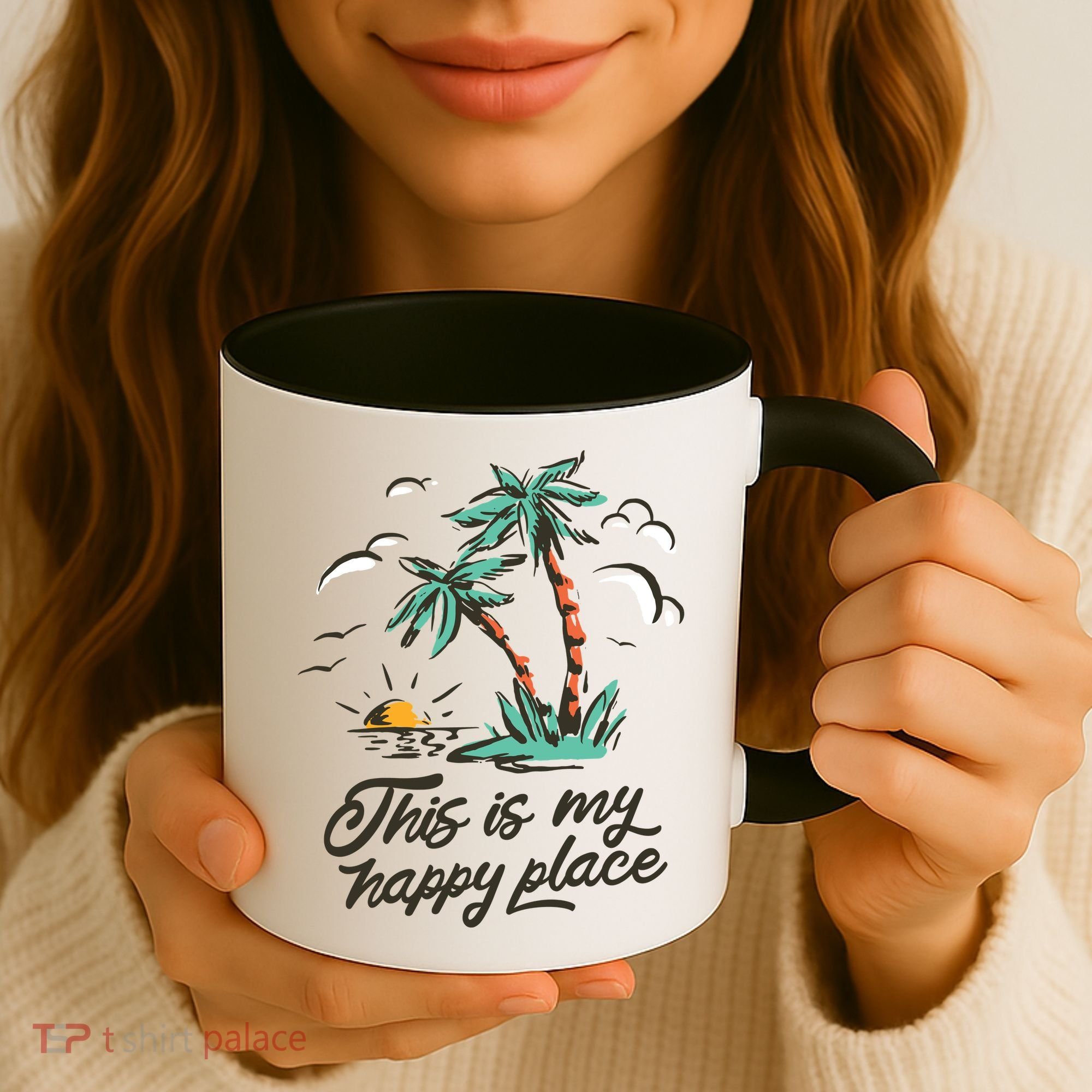 This Is My Happy Place Summer Life Coffee Mug