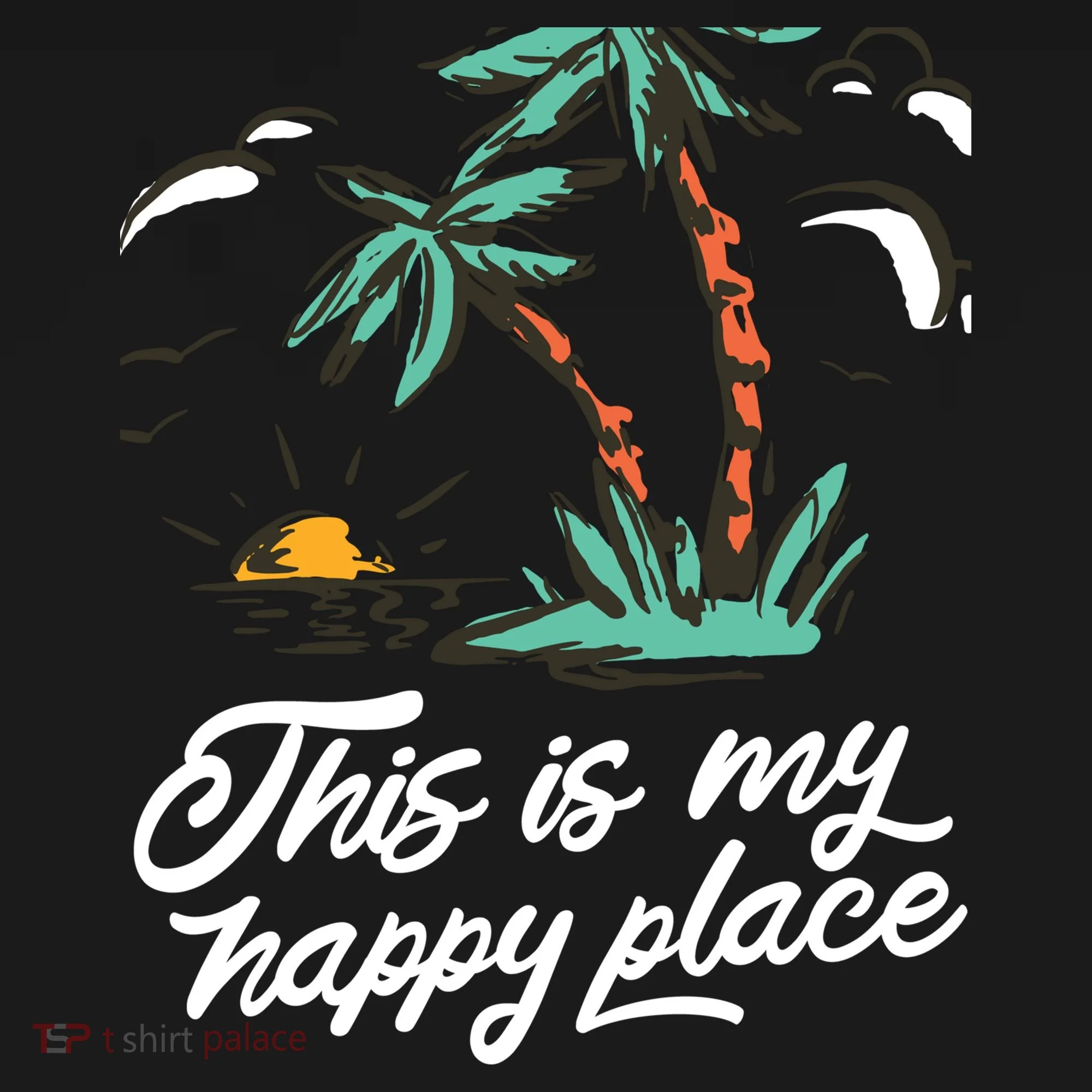 This Is My Happy Place Summer Life Women's Hoodie