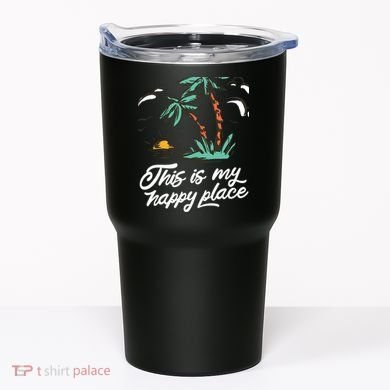 This Is My Happy Place Summer Life Tumbler