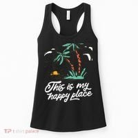 This Is My Happy Place Summer Life Women's Tank Top thumb 0