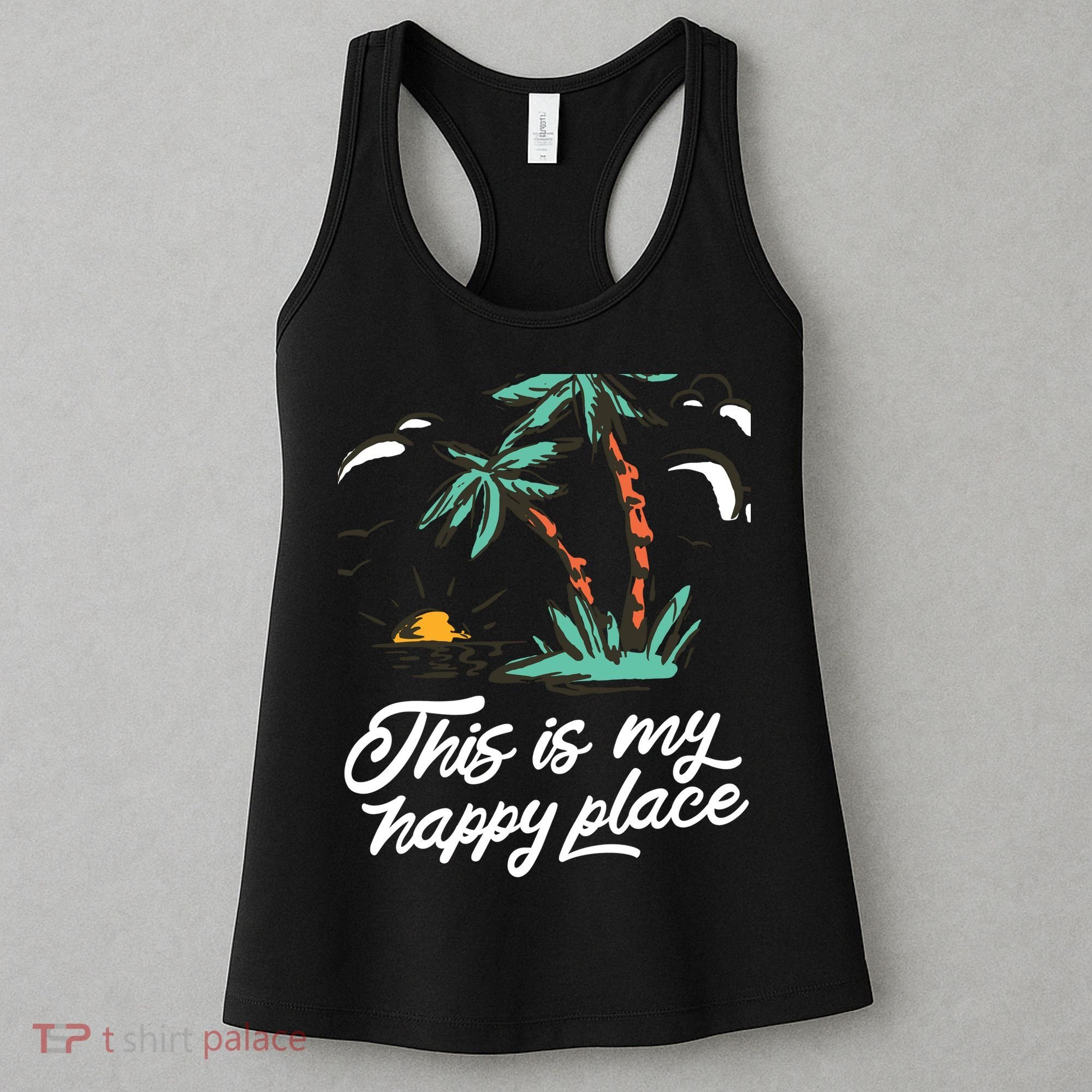 This Is My Happy Place Summer Life Women's Tank Top