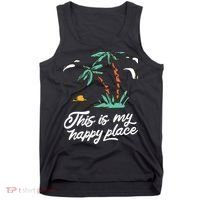 This Is My Happy Place Summer Life Tank Top thumb 0