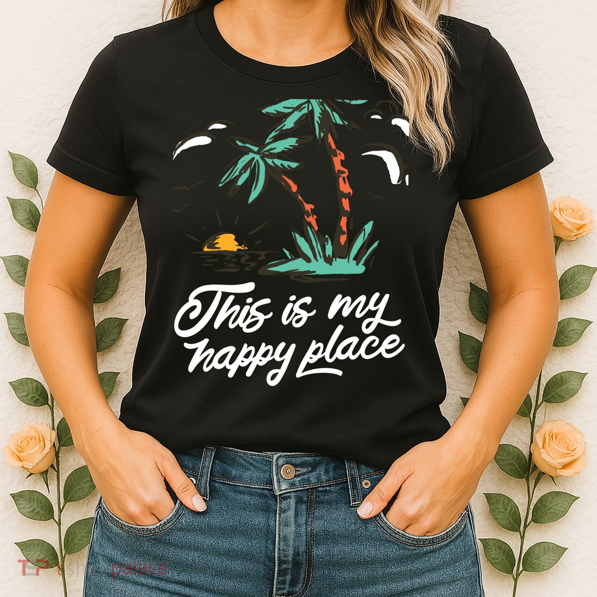 This Is My Happy Place Summer Life Women's T-Shirt