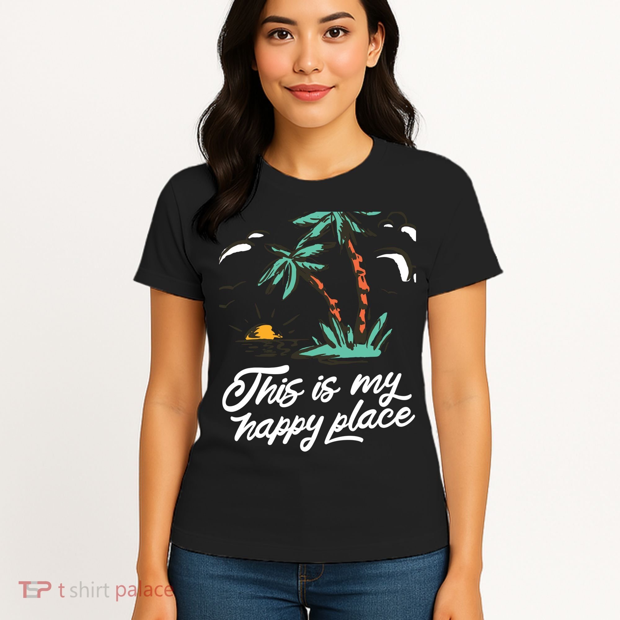 This Is My Happy Place Summer Life Women's T-Shirt