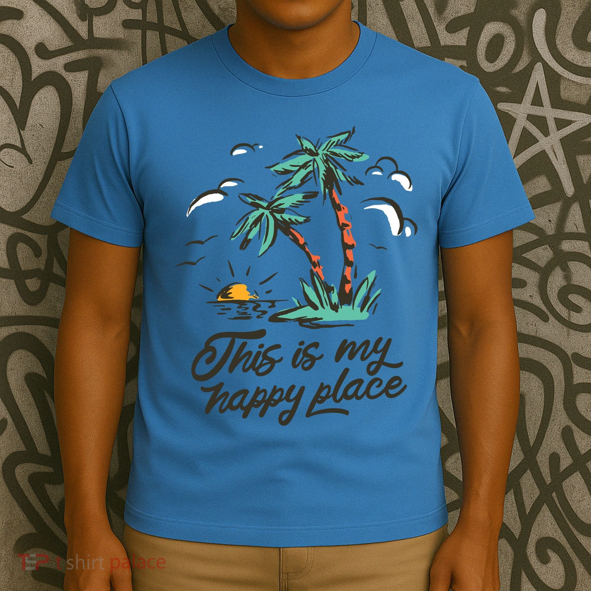 This Is My Happy Place Summer Life T-Shirt