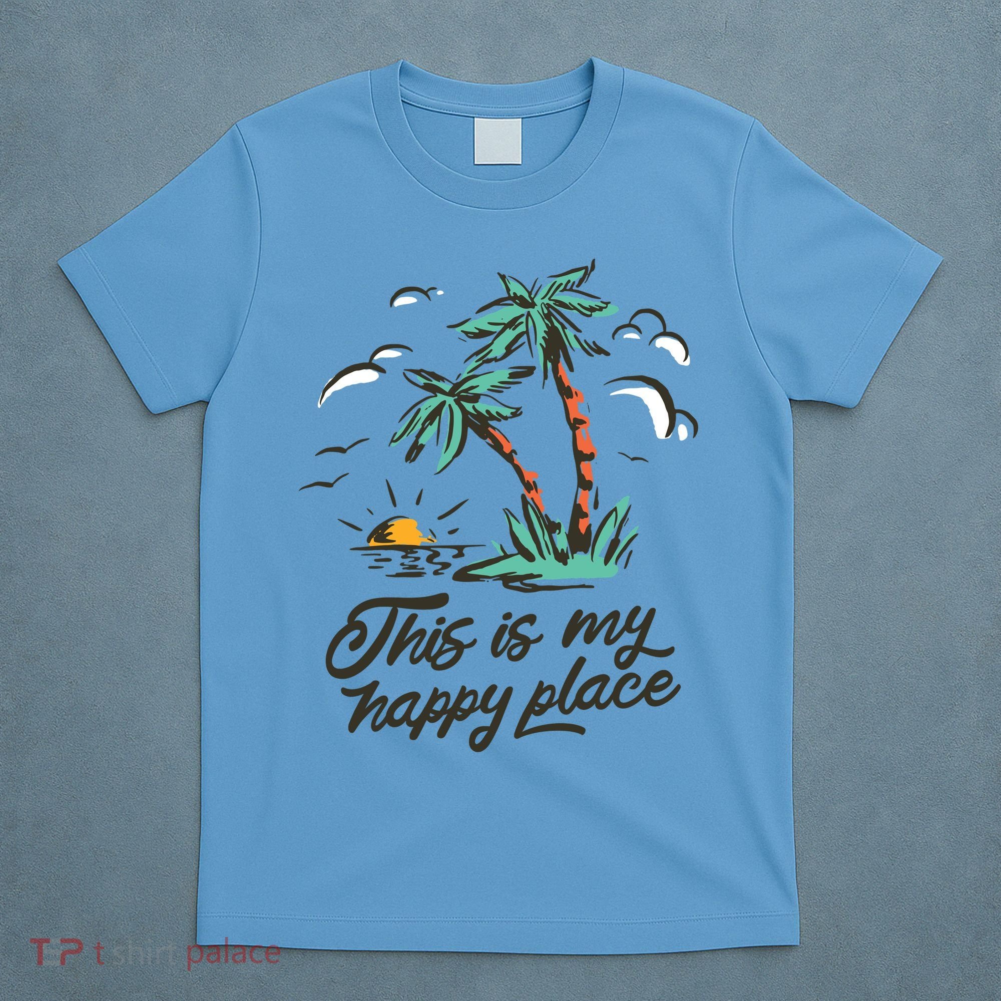 This Is My Happy Place Summer Life T-Shirt