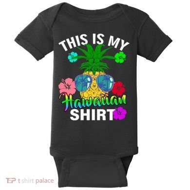 This Is My Hawaiian Baby Bodysuit