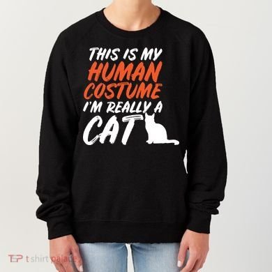 This Is My Human Cat Costume Women's Sweatshirt