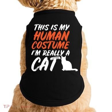 This Is My Human Cat Costume Doggie Tank