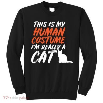 This Is My Human Cat Costume Sweatshirt