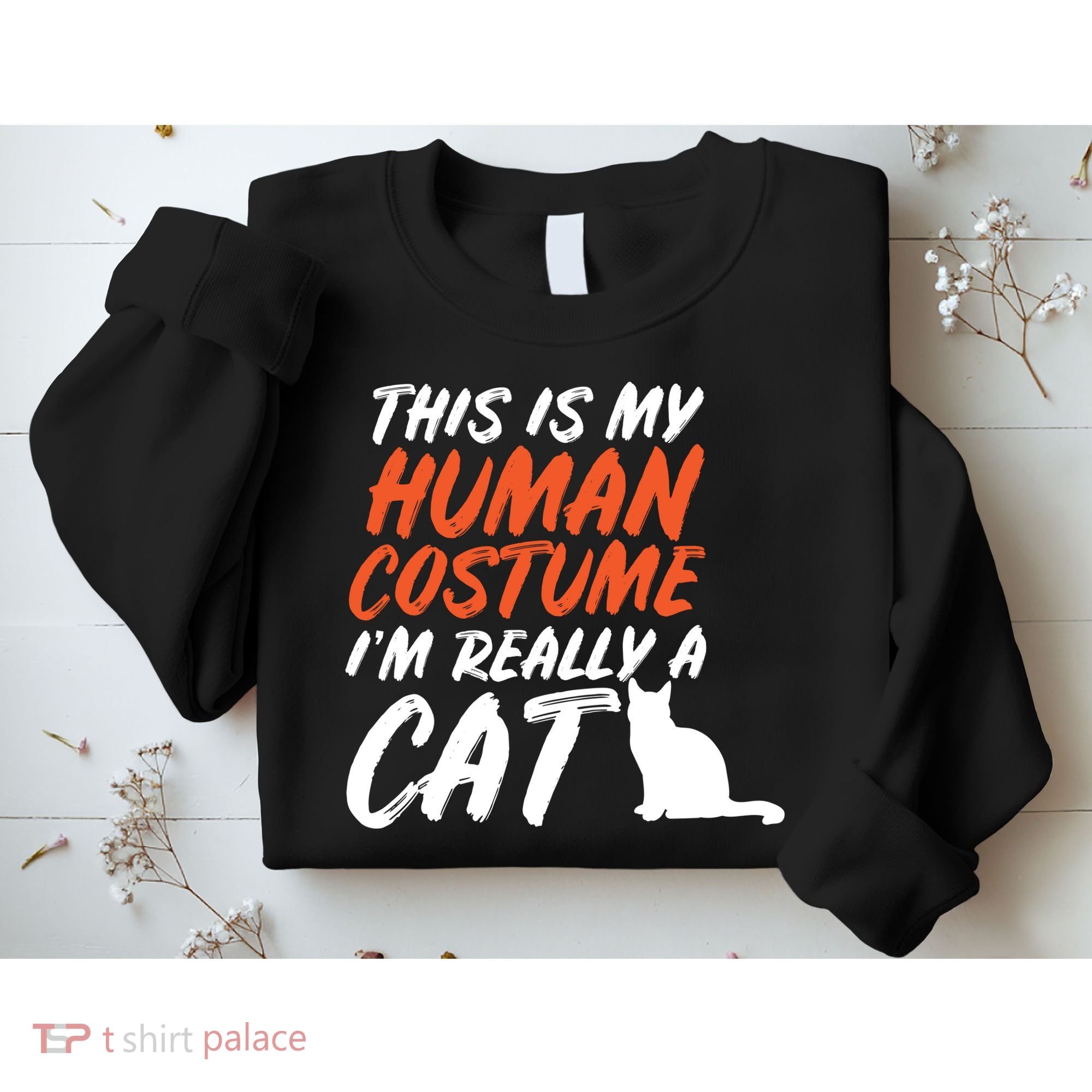 This Is My Human Cat Costume Sweatshirt