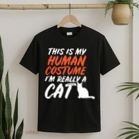 This Is My Human Cat Costume T-Shirt thumb 2
