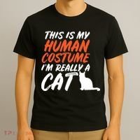 This Is My Human Cat Costume T-Shirt thumb 3
