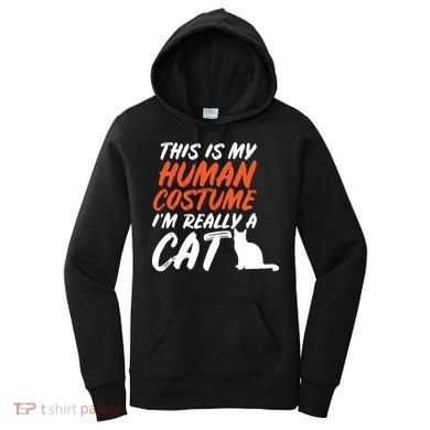 This Is My Human Cat Costume Women's Hoodie