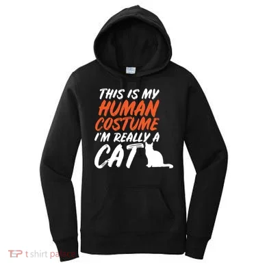 This Is My Human Cat Costume Women's Hoodie