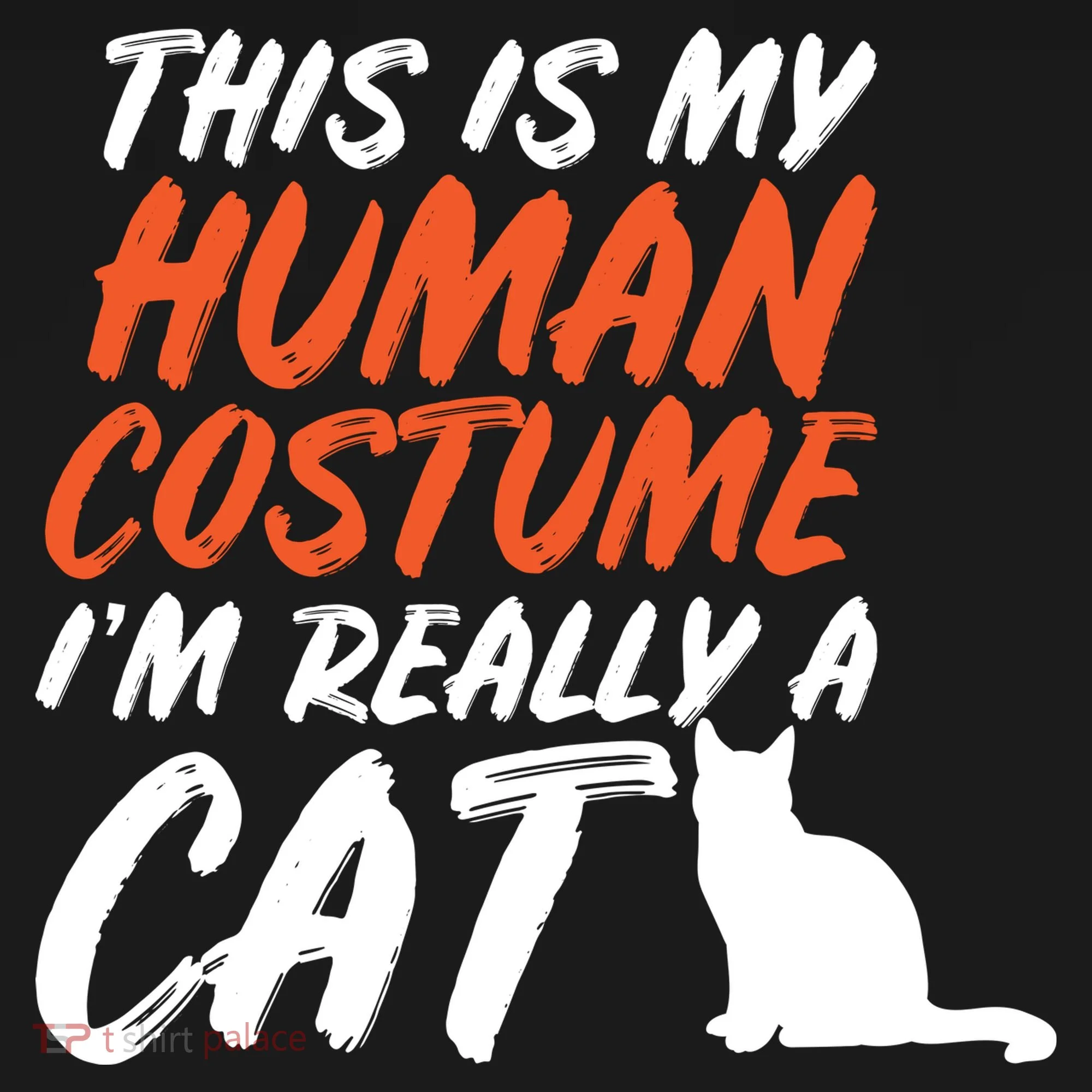 This Is My Human Cat Costume Ornament