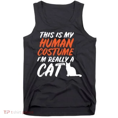 This Is My Human Cat Costume Tank Top