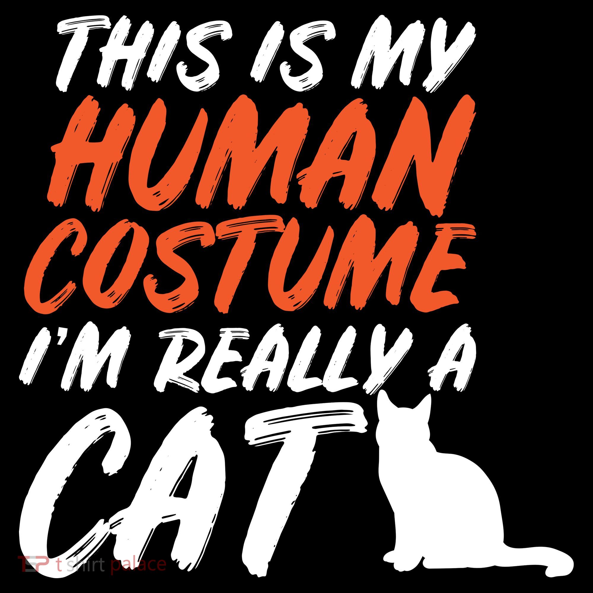 This Is My Human Cat Costume Tank Top