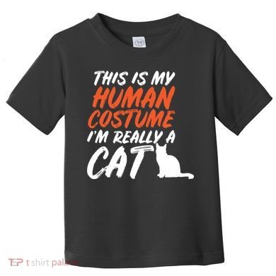 This Is My Human Cat Costume Toddler T-Shirt