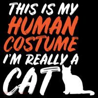 This Is My Human Cat Costume Toddler T-Shirt thumb 4