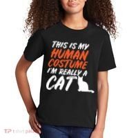 This Is My Human Cat Costume Kids T-Shirt thumb 2