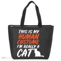 This Is My Human Cat Costume Tote Bag thumb 0