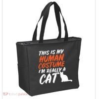 This Is My Human Cat Costume Tote Bag thumb 2