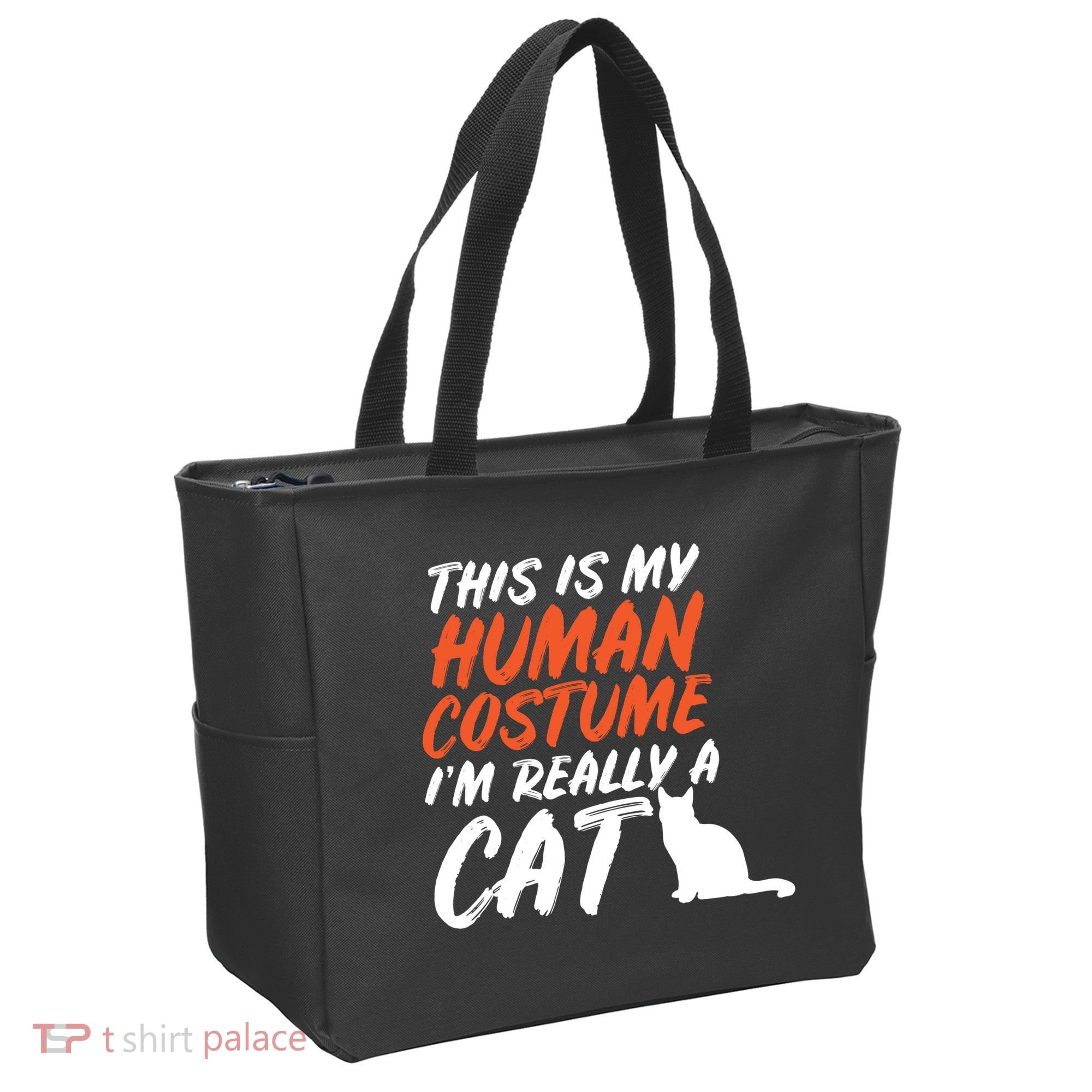 This Is My Human Cat Costume Tote Bag