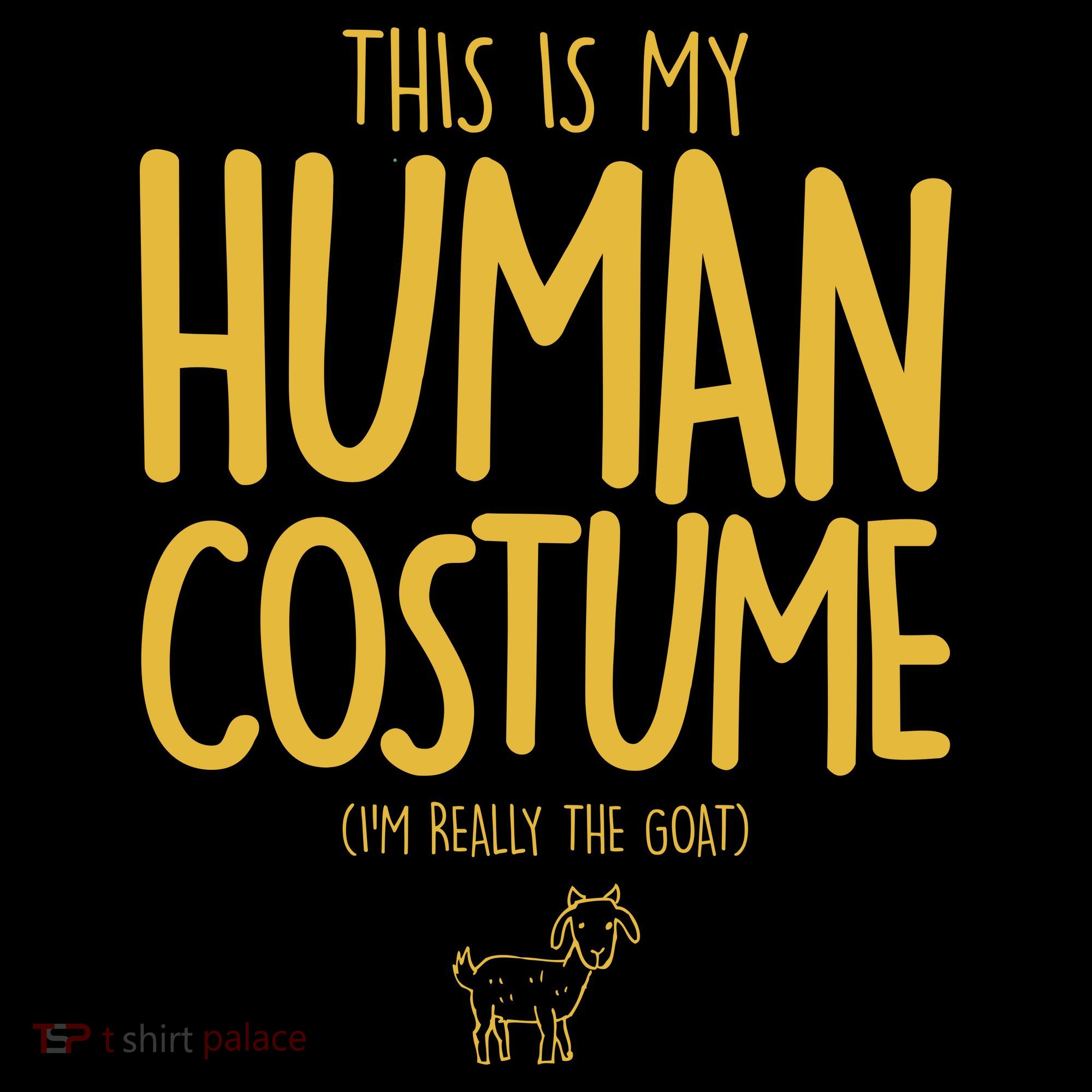 This Is My Human Costume  I'm Really a Goat Ornament