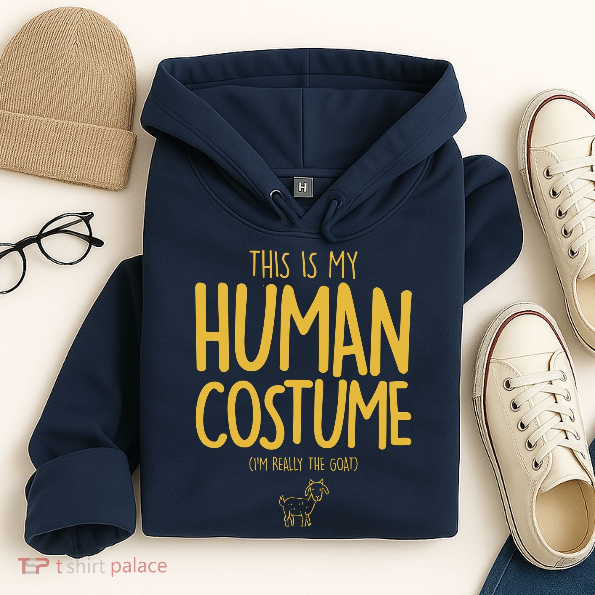 This Is My Human Costume  I'm Really a Goat Hoodie