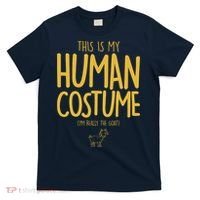 This Is My Human Costume  I'm Really a Goat T-Shirt thumb 0