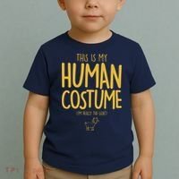 This Is My Human Costume  I'm Really a Goat Toddler T-Shirt thumb 2