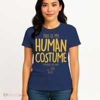 This Is My Human Costume  I'm Really a Goat Women's T-Shirt thumb 4