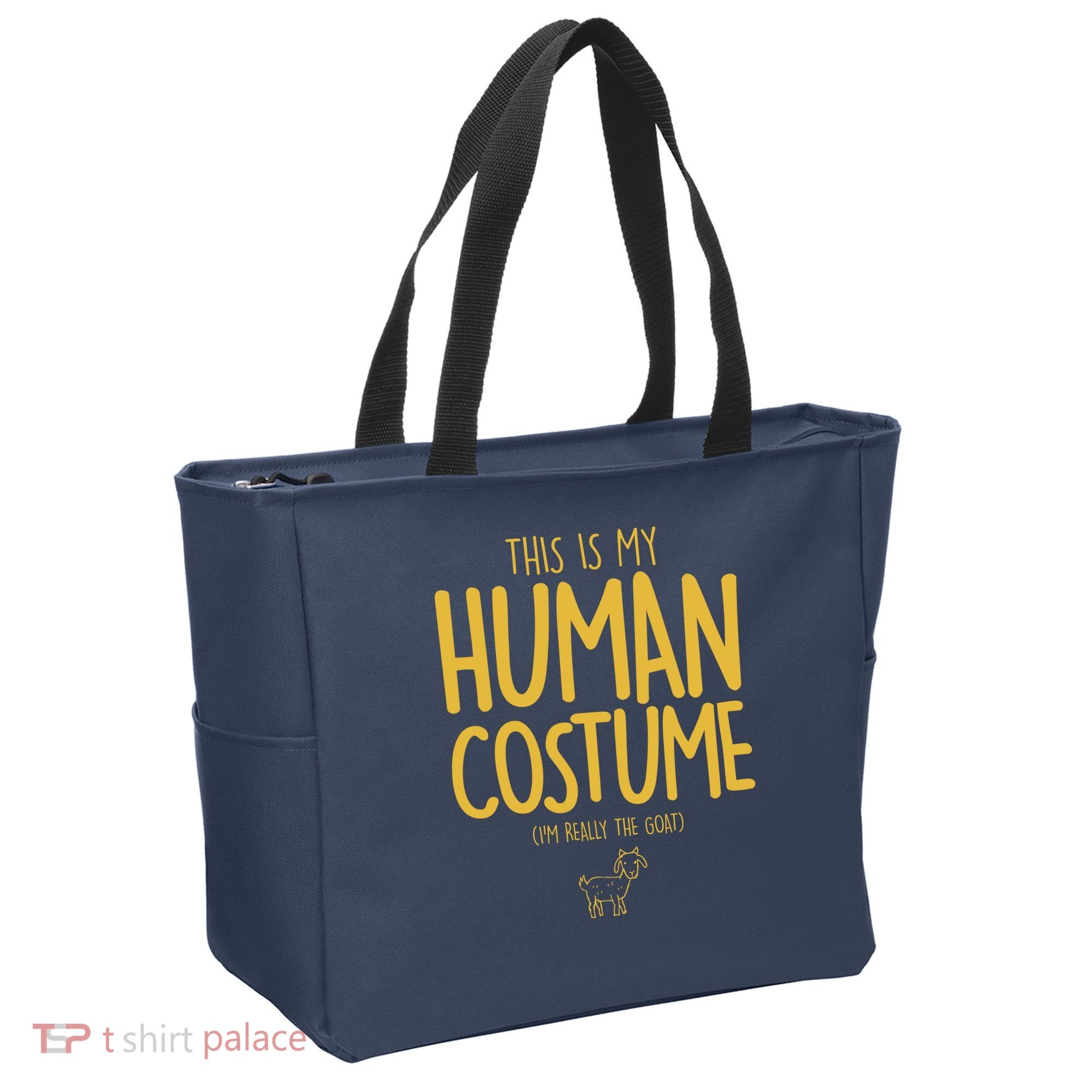 This Is My Human Costume  I'm Really a Goat Tote Bag
