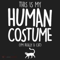 This Is My Human Costume I'm Really a Cat Women's Sweatshirt thumb 2