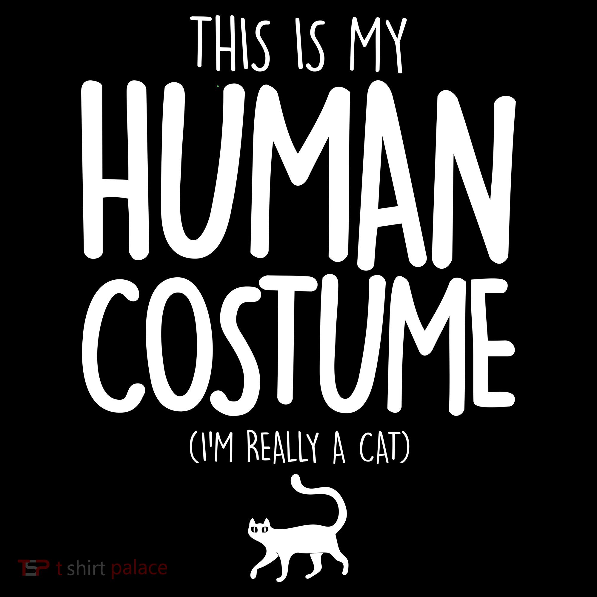 This Is My Human Costume I'm Really a Cat Hoodie