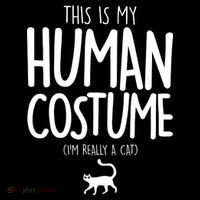 This Is My Human Costume I'm Really a Cat Baby Bodysuit thumb 2