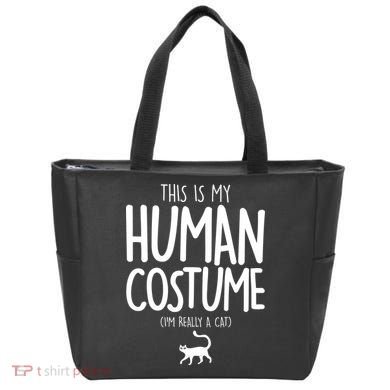 This Is My Human Costume I'm Really a Cat Tote Bag