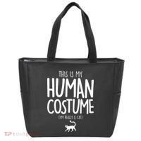 This Is My Human Costume I'm Really a Cat Tote Bag thumb 0
