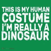 This Is My Human Costume I'm Really a Dinosaur Hoodie thumb 7