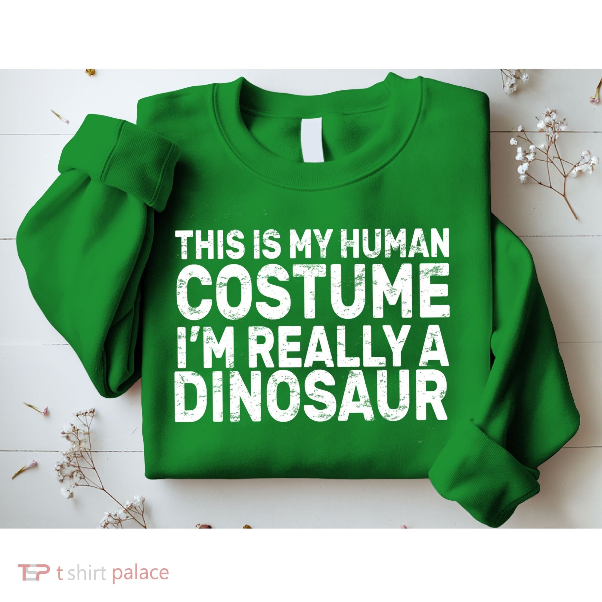 This Is My Human Costume I'm Really a Dinosaur Sweatshirt