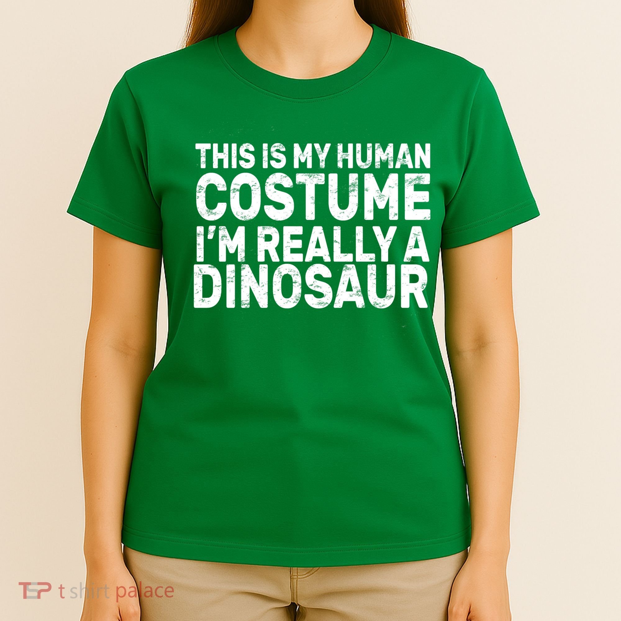 This Is My Human Costume I'm Really a Dinosaur T-Shirt