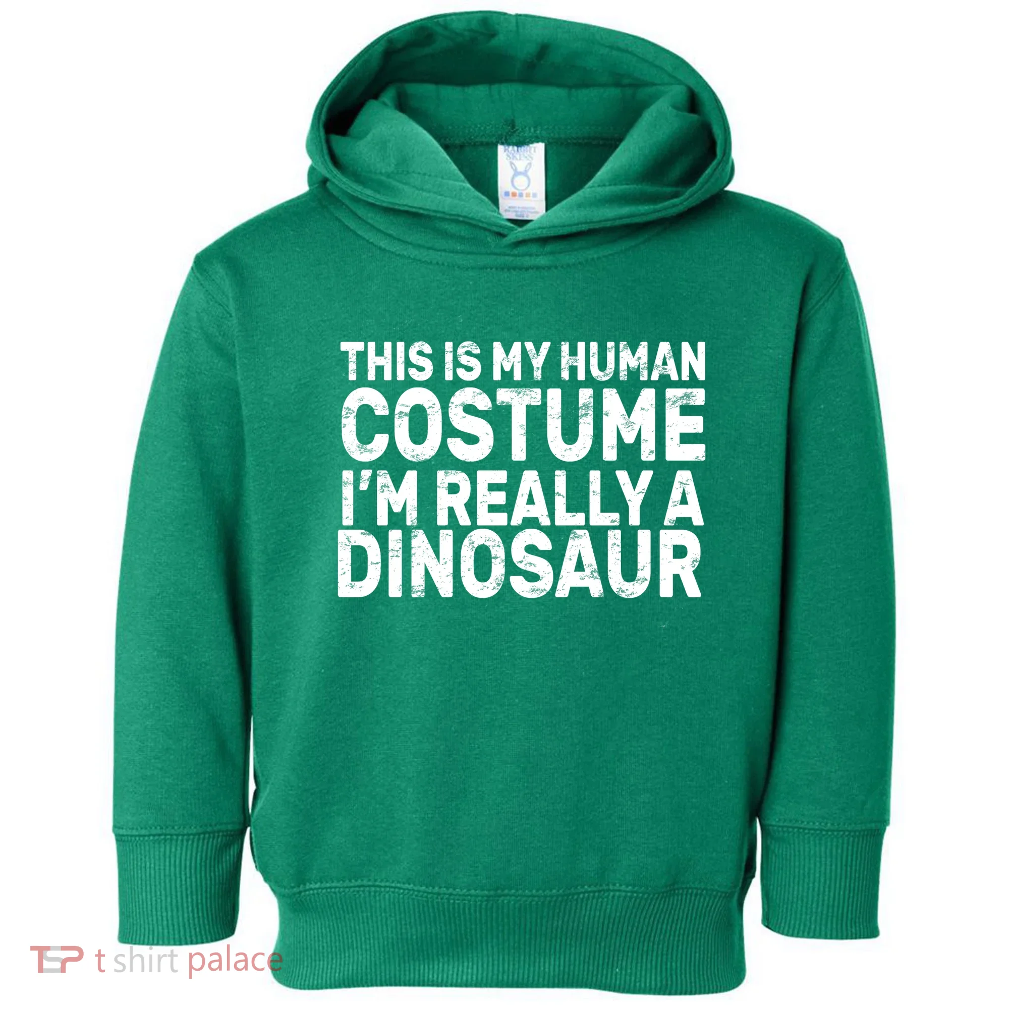 This Is My Human Costume I'm Really a Dinosaur Toddler Hoodie
