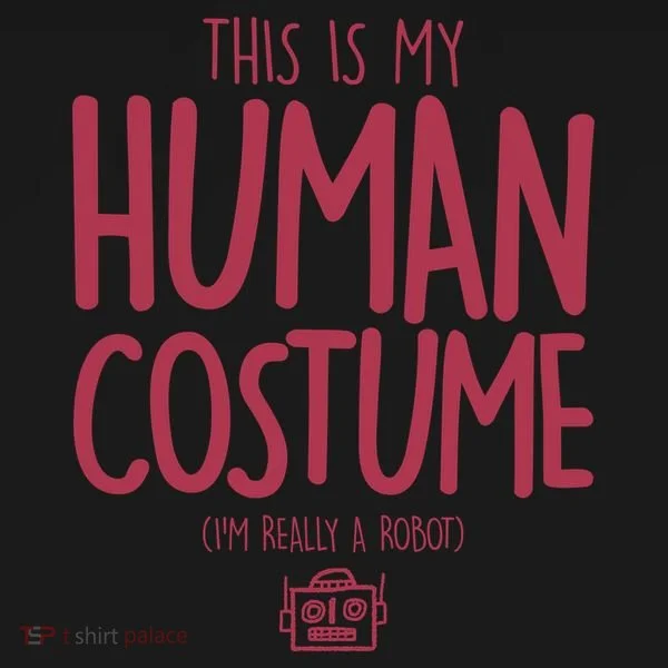 This Is My Human Costume I'm Really A Robot Women's Hoodie