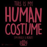 This Is My Human Costume I'm Really A Robot Mousepad thumb 1