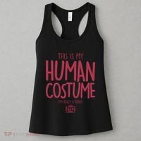 This Is My Human Costume I'm Really A Robot Women's Tank Top thumb 3