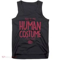 This Is My Human Costume I'm Really A Robot Tank Top thumb 0