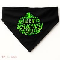 This is my Lucky Irish St. Patrick's Day USA-Made Doggie Bandana thumb 0