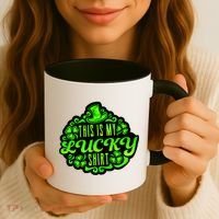 This is my Lucky Irish St. Patrick's Day Coffee Mug thumb 3