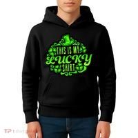 This is my Lucky Irish St. Patrick's Day Kids Hoodie thumb 4